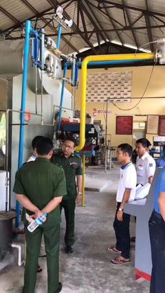 永興鍋爐出口緬甸，品質贏得信賴